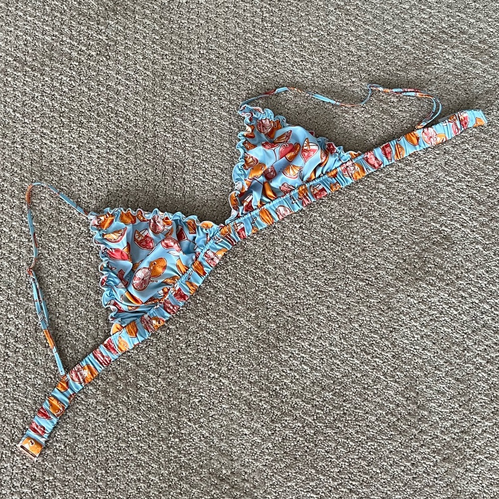 Aperol Spritz bralette